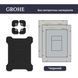 Прихована кнопка змиву унітазу M3 EDPLIT - Суміснa з GROHE E10014 фото 2