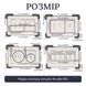 Прихована кнопка змиву унітазу M1 EDPLIT - сумісний з Geberit, AlcaPlast, TECE, JomoTech, OLI, Viega, TOTO E10016 фото 7